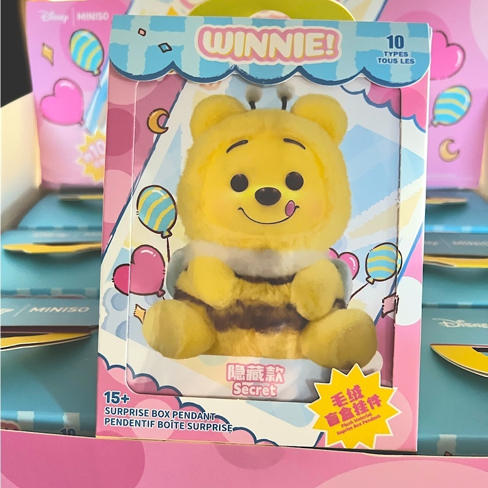 Miniso Disney Winnie The Pooh BLIND BOX NEW UNOPENED Box Labubu Friends - Picture 2 of 5